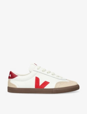 VEJA: Women's Volley logo-embroidered canvas low-top trainers