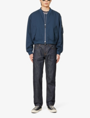 NUDIE JEANS - Easy Alvin regular-fit tapered organic stretch-cotton twill  trousers | Selfridges.com