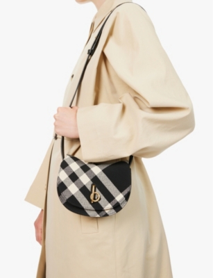 Rocking Horse jacquard-weave cross-body bag