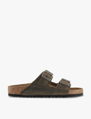 BIRKENSTOCK: Arizona double-strap leather sandals