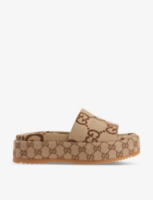 Gucci slippers selfridges on sale