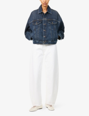 Agolde Toni Mid Rise Straight Fit Jean In Radiate In Element (white)