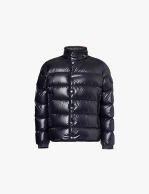 Shop Moncler S  Gourette Padded Shell-down Jacket In Navy