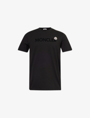 Logo-embroidered short-sleeve cotton-jersey T-shirt
