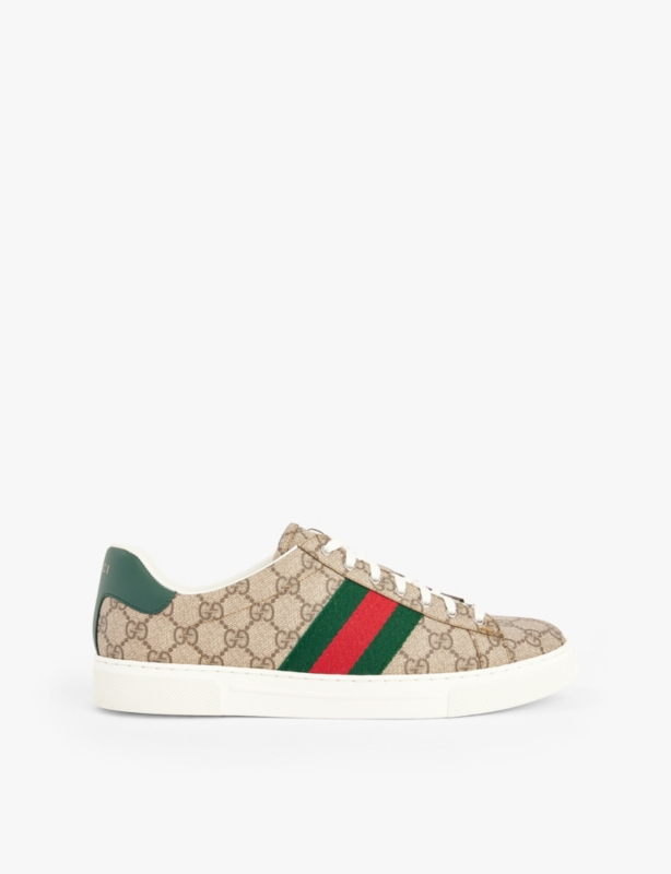 Ace GG canvas low-top trainers