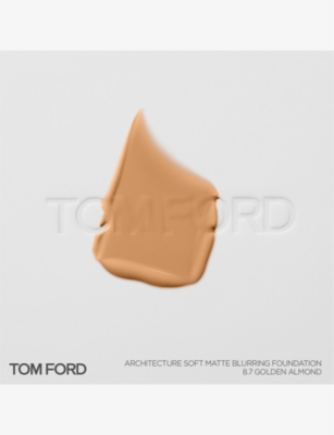 Tom Ford 8.7 Golden Almond Architecture Soft Matte Blurring Foundation In 8.7 Golden Almond