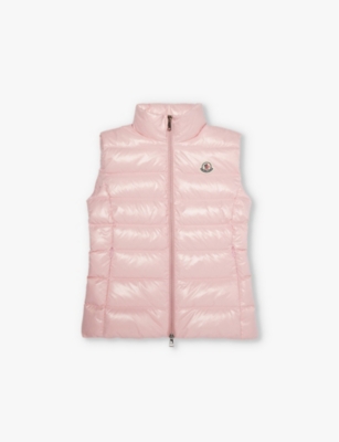MONCLER: Ghany brand-patch shell-down gilet