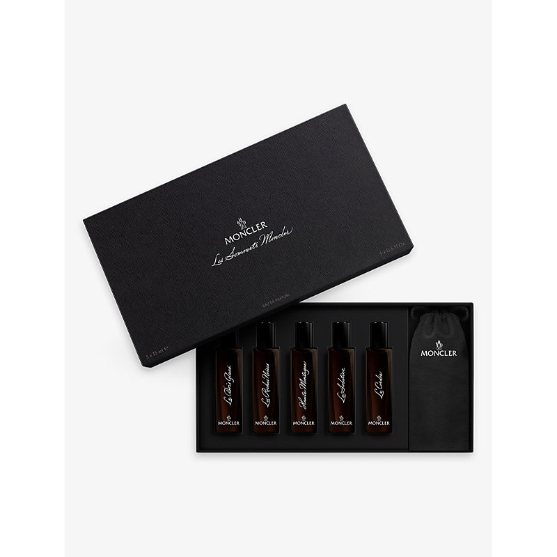 Shop Moncler Le Sommet Eau De Parfum Gift Set 5 X 15ml