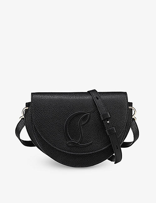 CHRISTIAN LOUBOUTIN: By My Side leather shoulder bag