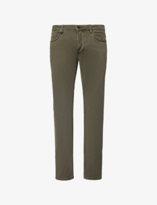 Shop Neuw Men's Military Lou Slim Tapered-leg Mid-rise Stretch-denim Jeans