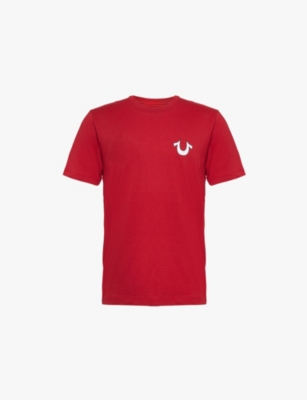 TRUE RELIGION: Vintage Flock brand-print cotton-jersey T-shirt