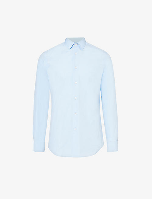 PAUL SMITH: Tailored-fit cotton shirt