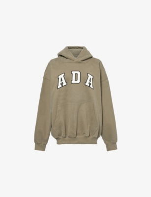 ADANOLA: Oversized-fit organic-cotton hoody
