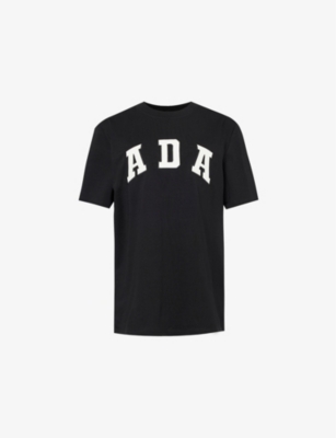 ADANOLA: Logo-embroidered organic cotton-jersey T-shirt
