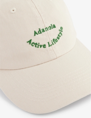 ADANOLA: Active Lifestyle logo-embroidered cotton cap