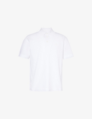 GIVENCHY: 4G logo-embroidered cotton-piqué polo shirt