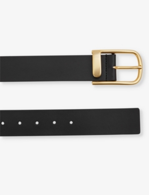 REISS: Iyla half-keeper leather belt