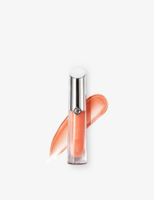 Shop Giorgio Armani 03 Honey Gleam Prisma Glass Lip Gloss