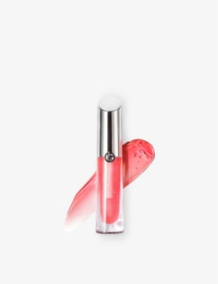 Shop Giorgio Armani 04 Cherry Glaze Prisma Glass Lip Gloss