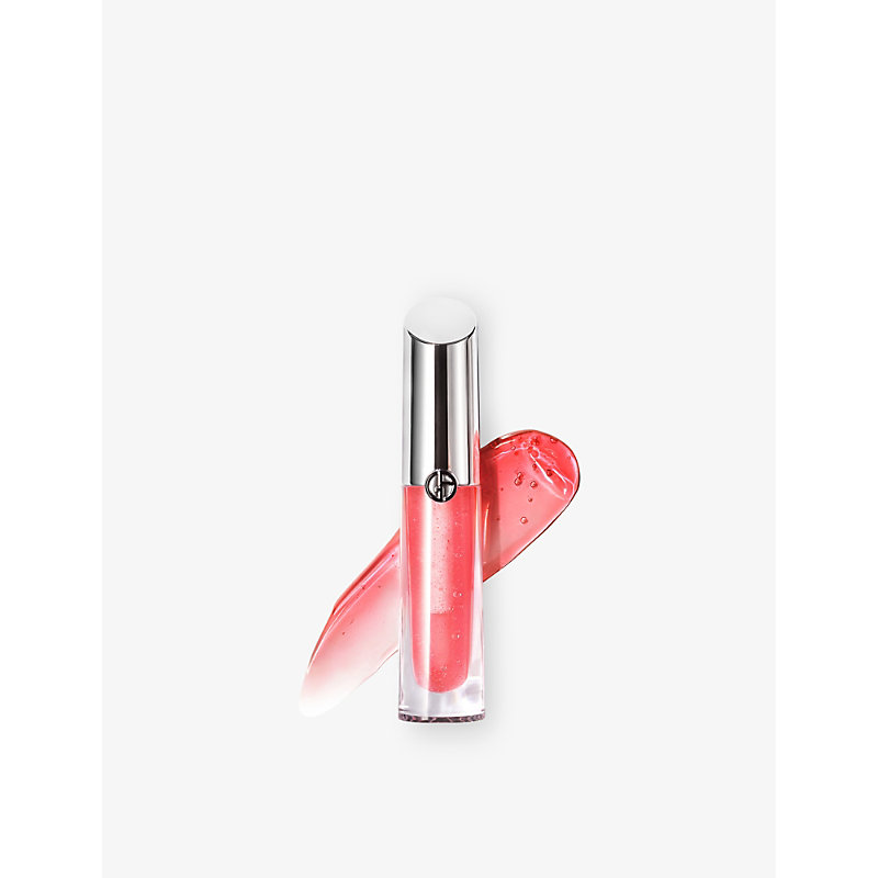 Shop Giorgio Armani 04 Cherry Glaze Prisma Glass Lip Gloss