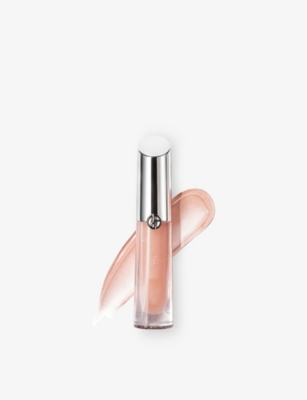 Shop Giorgio Armani 07 Nude Halo Prisma Glass Lip Gloss