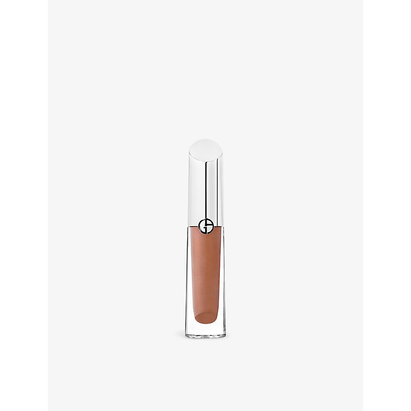 Shop Giorgio Armani 07 Nude Halo Prisma Glass Lip Gloss