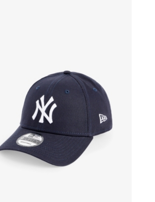 Shop New Era Men's Navy 9forty New York Yankees Cotton Cap