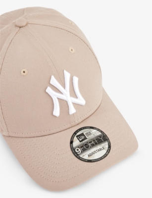 New Era Mens Pastel Brown 9forty New York Yankees Cotton Cap In Pastel Brown