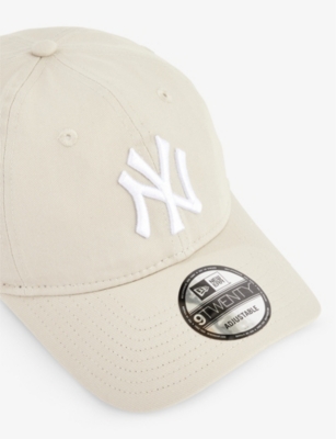Shop New Era Men's Light Beige 9twenty New York Yankees Cotton Cap