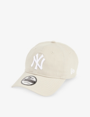 Shop New Era Men's Light Beige 9twenty New York Yankees Cotton Cap