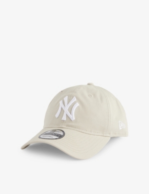 Shop New Era Men's Light Beige 9twenty New York Yankees Cotton Cap