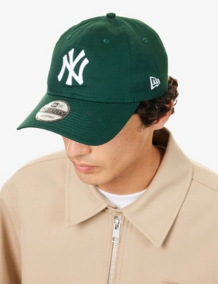New Era Mens Dark Green 9twenty New York Yankees Cotton Cap In Dark Green