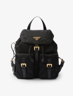Prada Re-edition 1978 Re-nylon Small Recycled-polyamide Backpack In Black