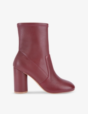 KURT GEIGER LONDON Langley heeled leather ankle boots