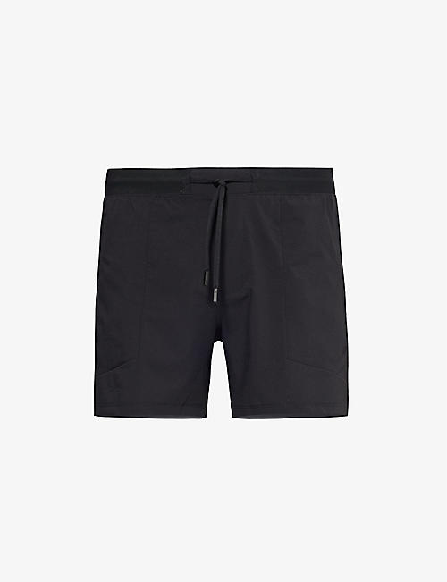 LULULEMON: License To Train drawstring-waist stretch-recycled-nylon shorts