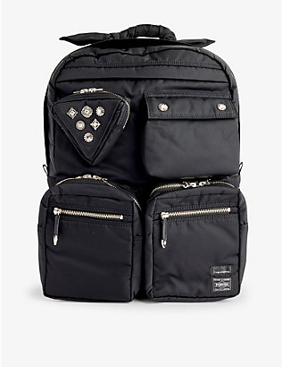 TOGA: Toga Virilis x Porter-Yoshida & Co. multi-pocket woven backpack