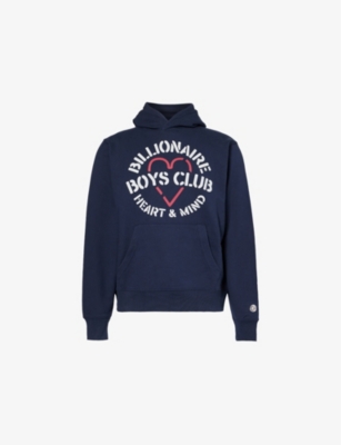 BILLIONAIRE BOYS CLUB: Logo-embellished regular-fit cotton-jersey hoody