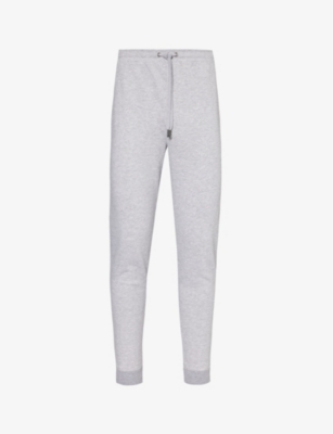 DEREK ROSE: Quinn tapered cotton-blend jogging bottoms