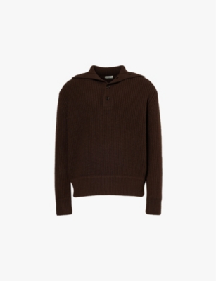 DRIES VAN NOTEN - Mudra high-neck relaxed-fit wool jumper