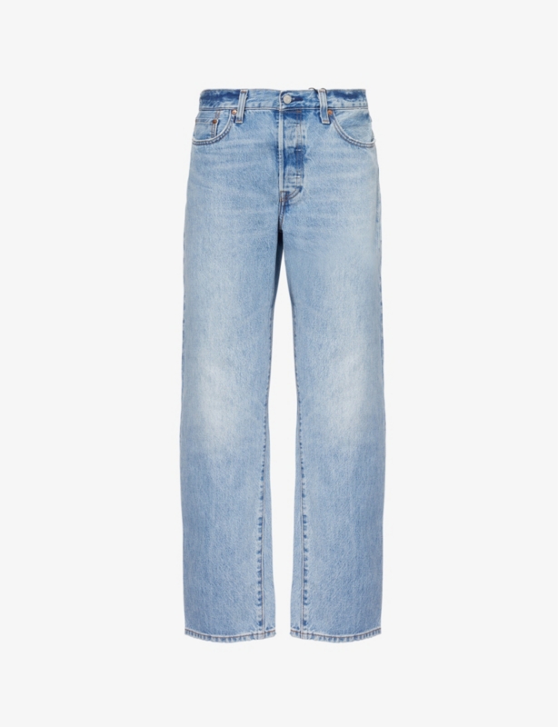 501 90's mid-rise straight-leg jeans