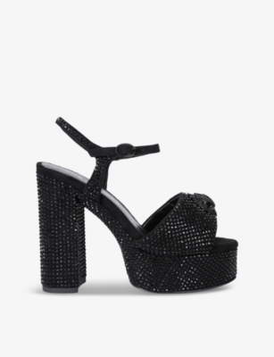 Kurt geiger glitter heels best sale