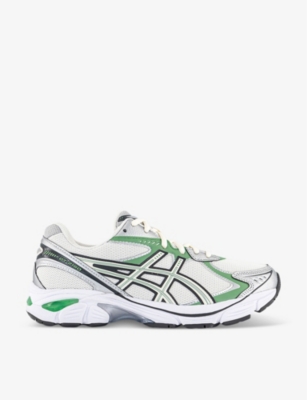 Shop Asics Women's Cream Bamboo Gt 2160 Faux-leather And Mesh Low-top Trainers