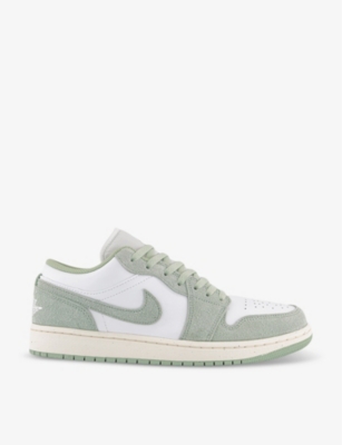 Air Jordan 1 Low panelled leather low top trainers