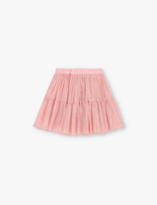 WHISTLES: Izzy tiered-tulle mini skirt