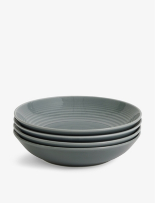 ROYAL DOULTON: Gordon Ramsay Maze stoneware pasta bowls set of four