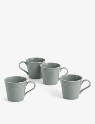Royal Doulton Gordon Ramsay Maze Stoneware Mugs Set Of Four
