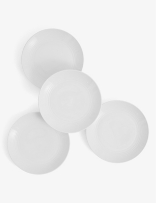 Royal Doulton Gordon Ramsay Maze Stoneware Plates Set Of Four