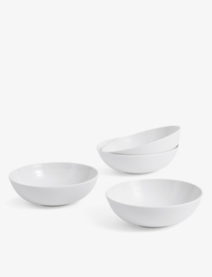 ROYAL DOULTON: Gordon Ramsay Maze stoneware bowls set of four