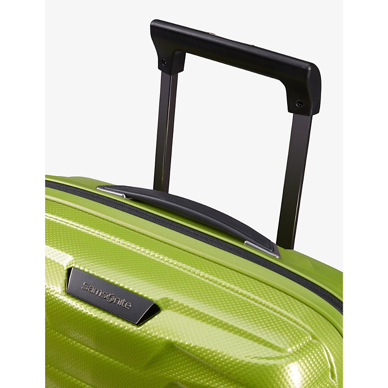 Shop Samsonite Lime Proxis Spinner Hard Case Four-wheel Expandable Cabin Suitcase 55cm