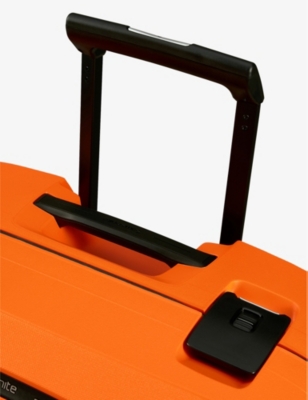 Shop Samsonite Papaya Orange Essens Spinner Hard Case 4 Wheel Recycled-polypropylene Suitcase 69cm